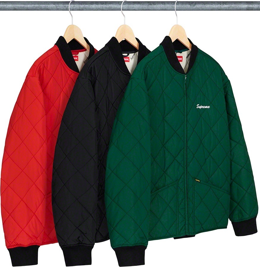 Supreme/dead prez Quilted Work Jacket